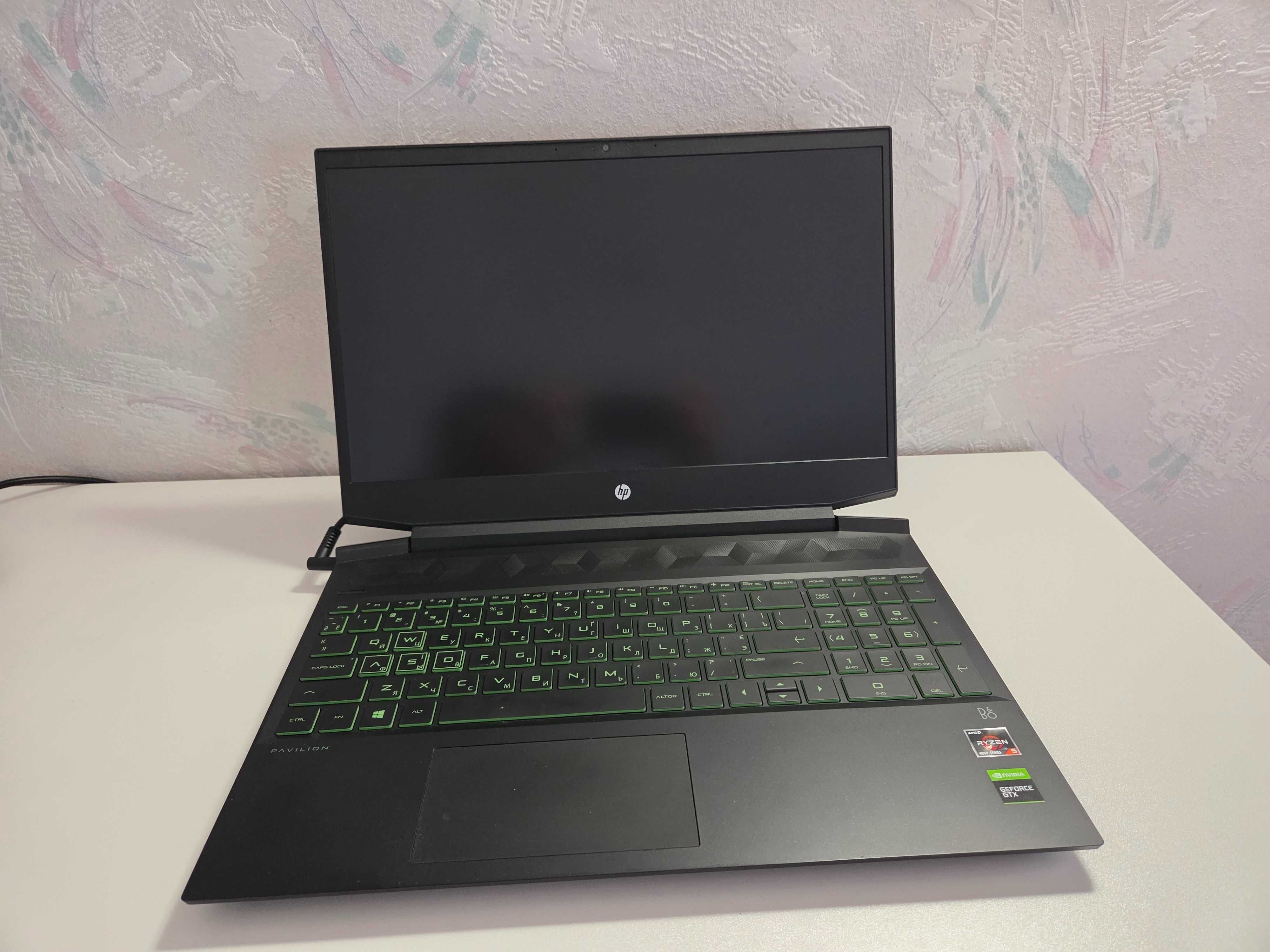 Ноутбук HP Pavilion 15-ec1009ua Ryzen5 4600H 16ГБ SSD512 GTX1650Ti