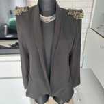 Marynarka M 38 rock glamour Shein