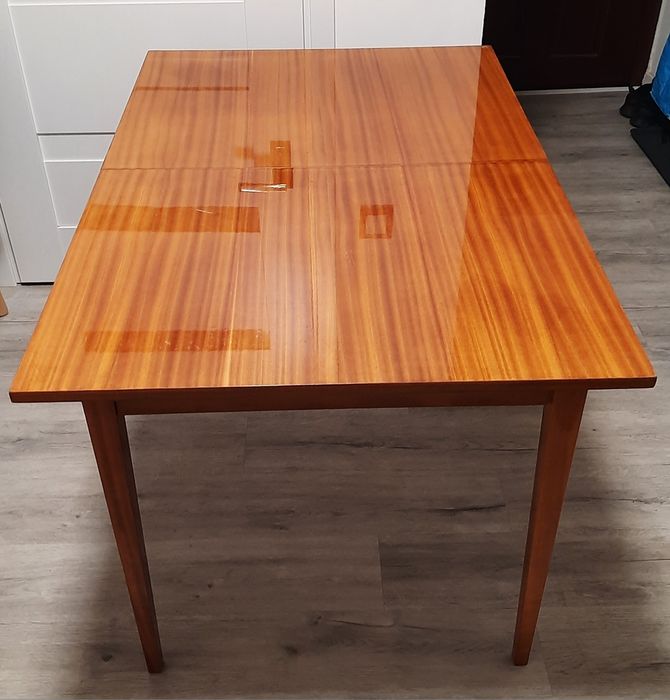 Stół prostokątny PRL wym.120x80