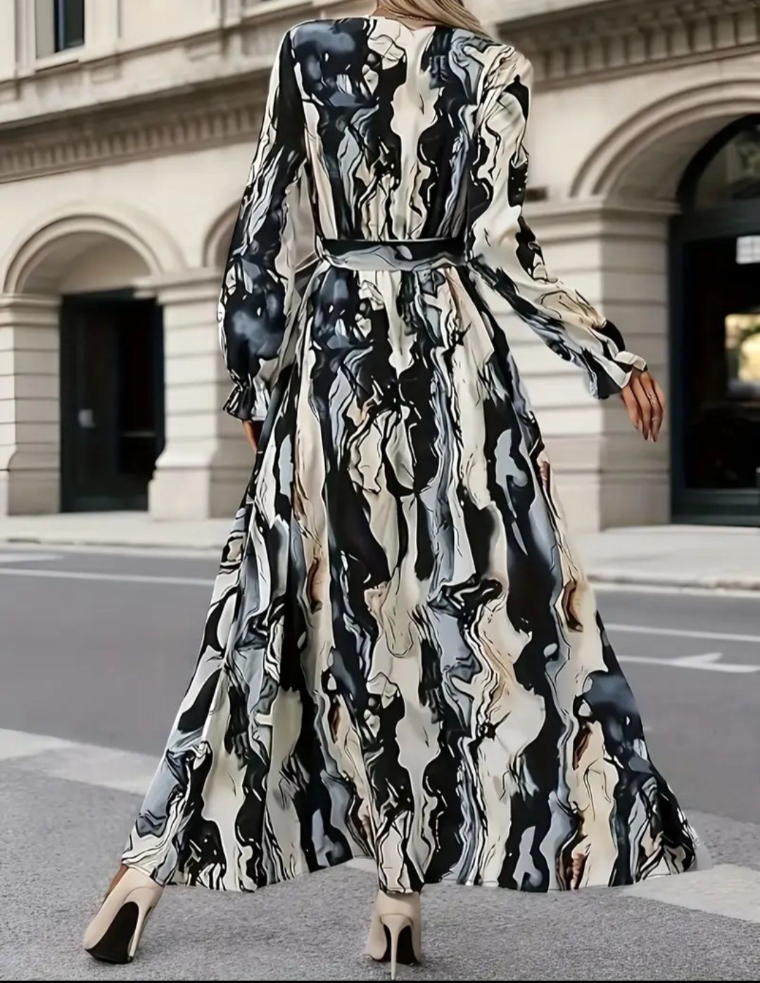 Cudna mega elegancka długa maxi sukienka chrzest komunia wesele XL