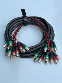 Kabel 12 kanałowy audio zbalansowany XLR Neutrik Klotz