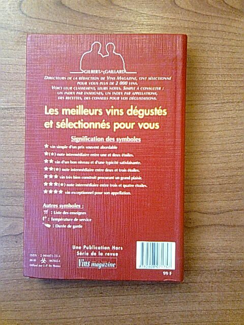 Guide des Vins Gilbert & Gaillard 2000