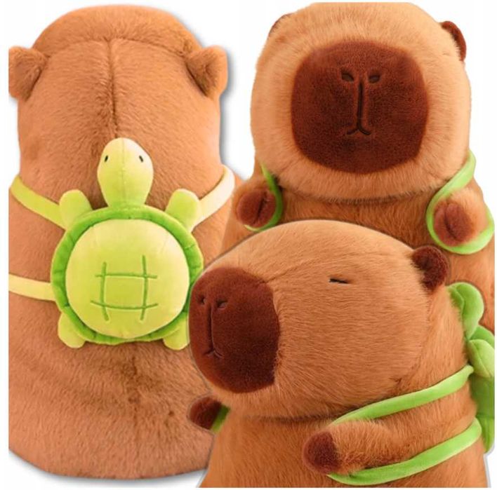 Miś Kapibara Z Plecakiem (Premium)