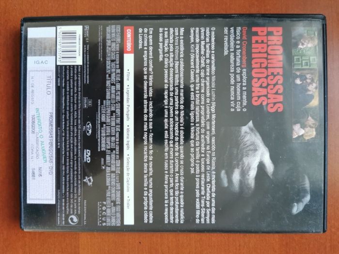 DVD | Promessas Perigosas