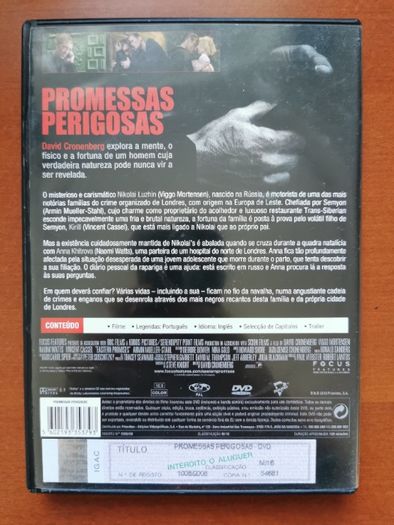 DVD | Promessas Perigosas