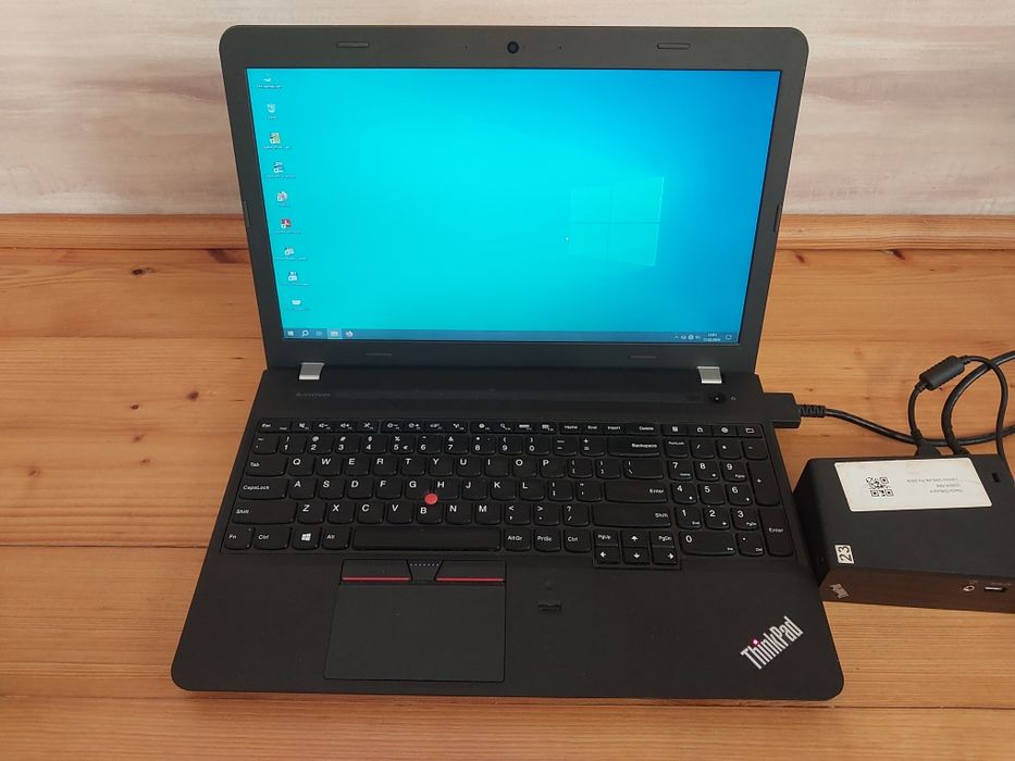 Laptop LENOVO E550 i7-5500/16gb RAM,Win 10 +Stacja dokująca zestaw