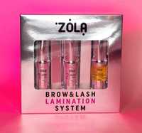 Zola Brow & Lash Lamination System Zestaw do laminacji brwi i rzęs