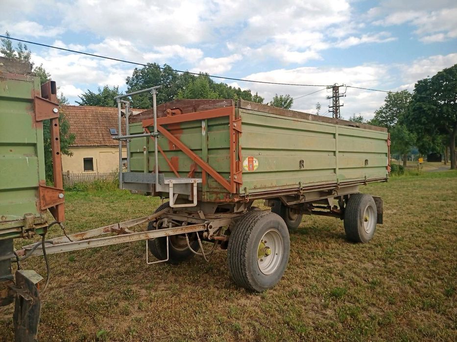 Przyczepa rolnicza hl 8011 hw80.11 wywrotka zestaw