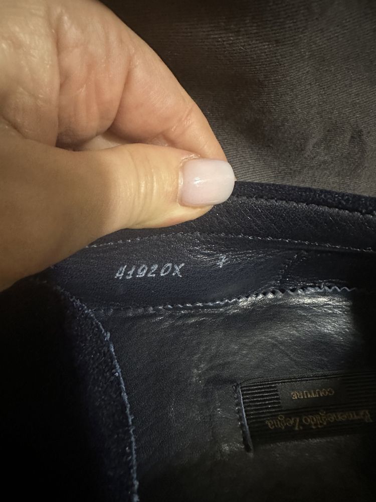 Ermenegildo Zegna туфли мужские оригинал Италия