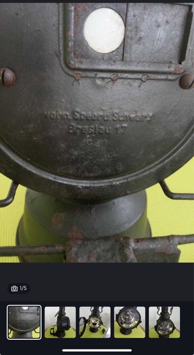 Stara lampa ozdoba
