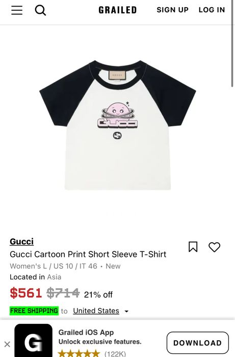 Gucci футболка С