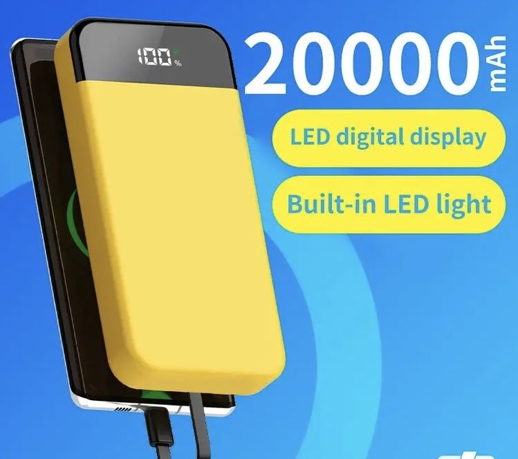 Павербанк зовнішня батарея акумулятор powerbank