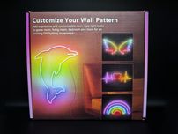 10м адресная неоновая RGB LED лента с Wi-Fi управлением. Новая