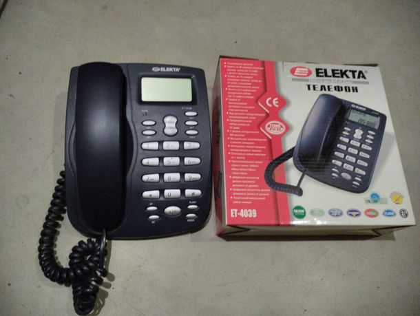 Стационарный телефон Elekta ET-4039 б/у
