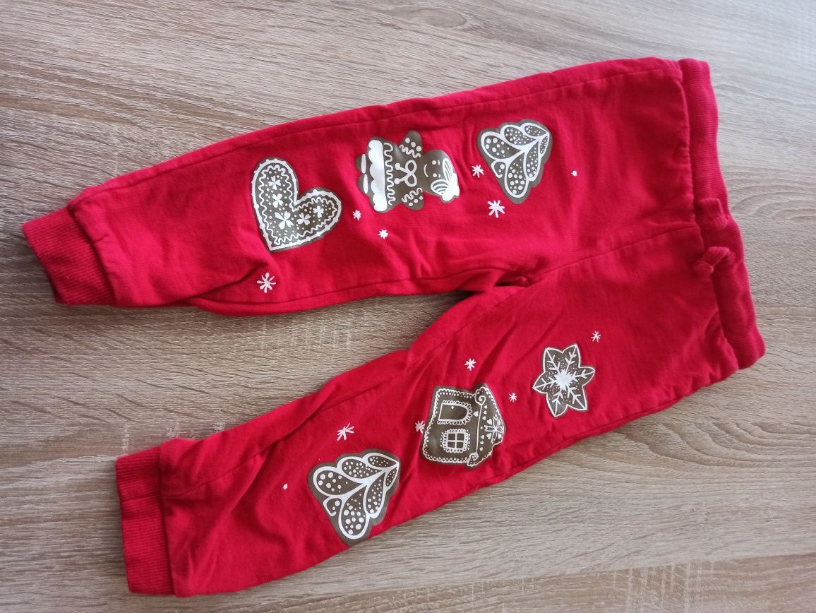 Spodenki świąteczne 98