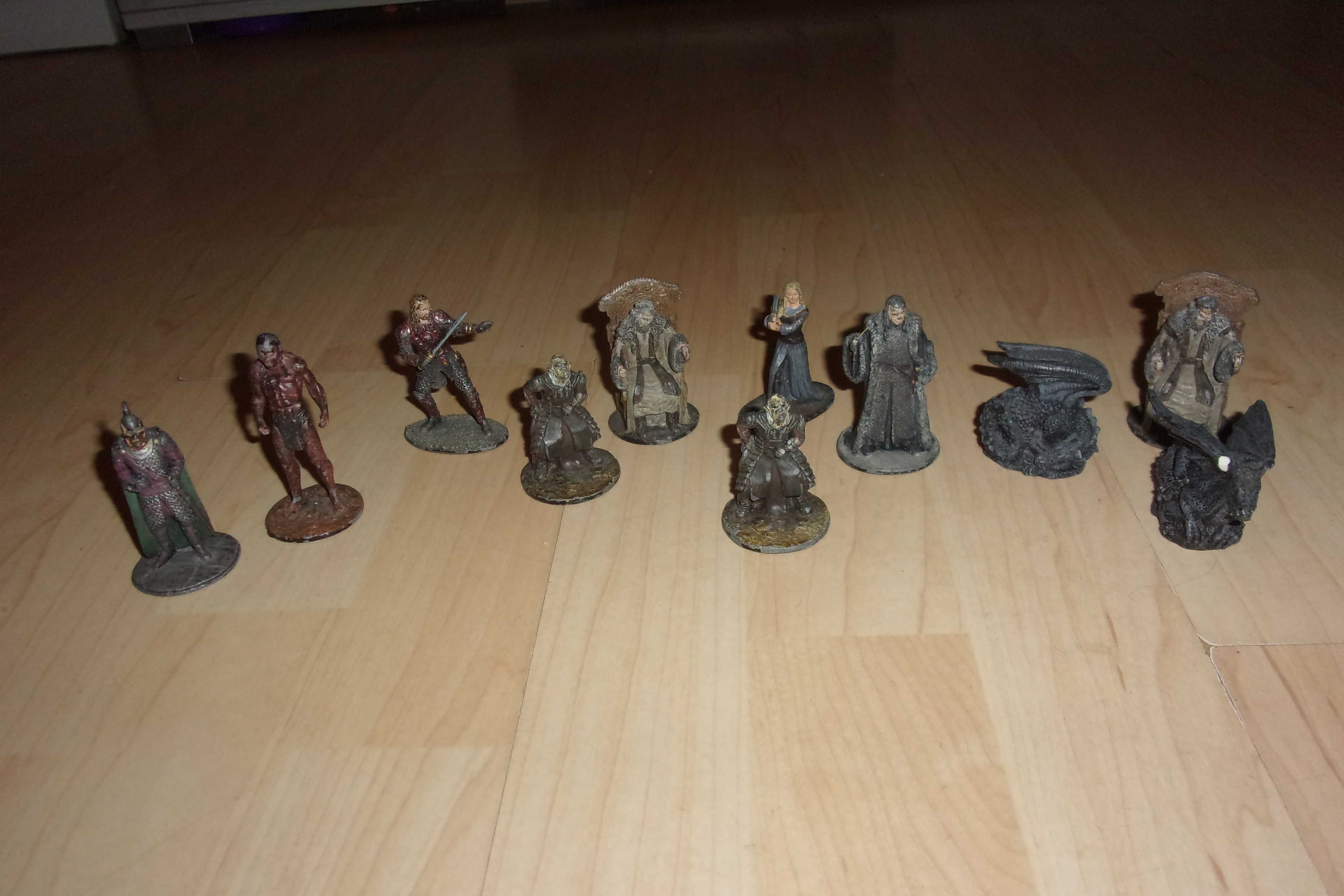 lotr władca pierścieni figurki ork elf ludzie