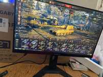 Ігровий монітор gigabyte g27f2 165-170 Hz. Игровой монитор