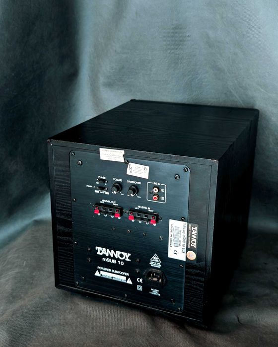 Subwoofer Aktywny Tannoy Mercury mSUB10 Black 150W Super Stan !
