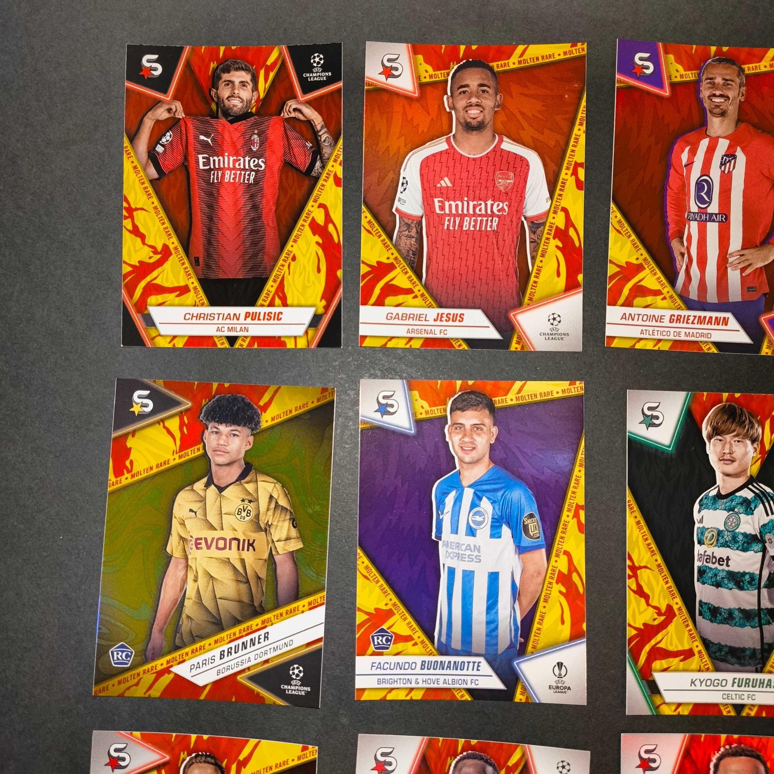 Cartas Molten Rare Topps Superstars 2024