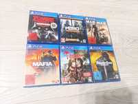 Zestaw komplet 5 gier gra gry PS4 Zestaw 18+