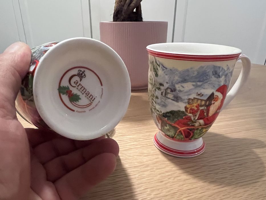 Kubki świąteczne „Carmani” 2 sztuki