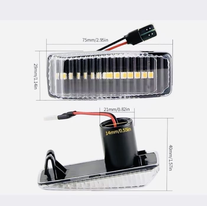 поворотники Mercedes W201 W202 W124 W140R129освітленняМото