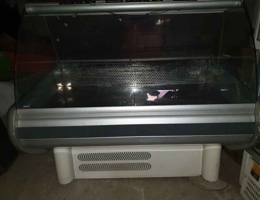 Холодильна Вітрина 1.3м Mawi (Made in Poland) Торгова вітрина.