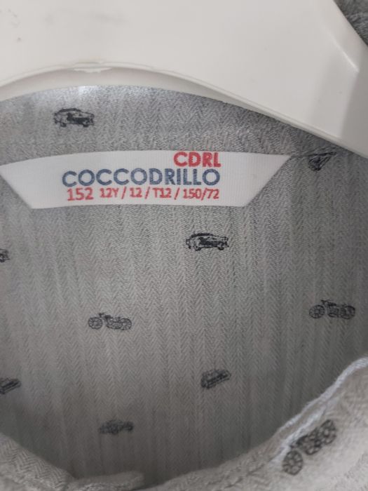 Dwie koszule chłopięce cocodrillo 158