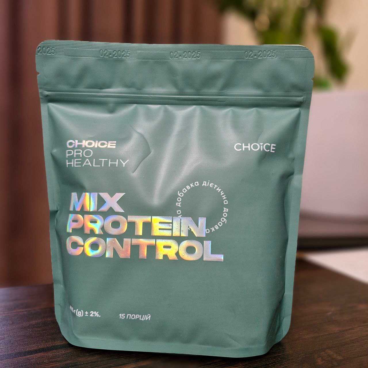 Mix Protein Control протеин протеїн від choice чойс протеиновый коктел
