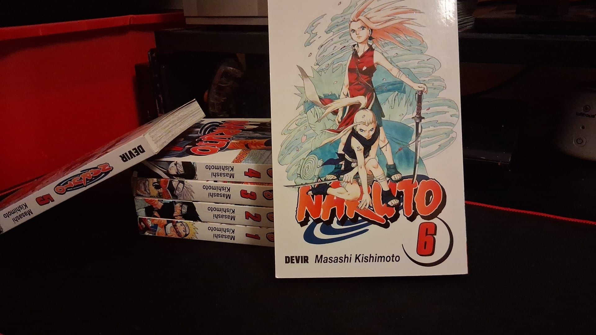 Mangas NARUTO 1 a 6