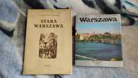 ,,Stara Warszawa,,  z 1956 r oraz książka ,,Warszawa,, z 1979