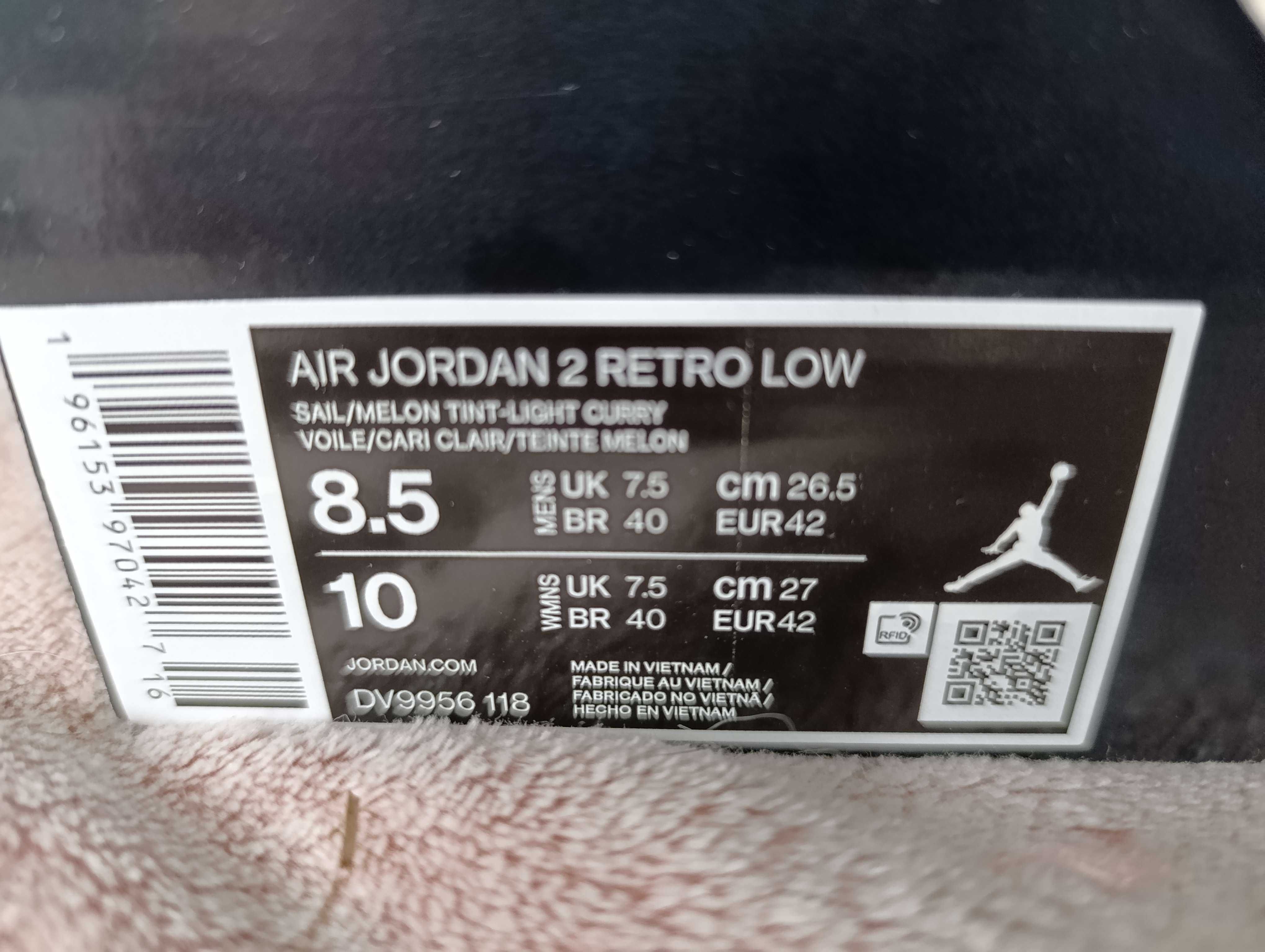 Buty Nike Air Jordan Retro2 low
