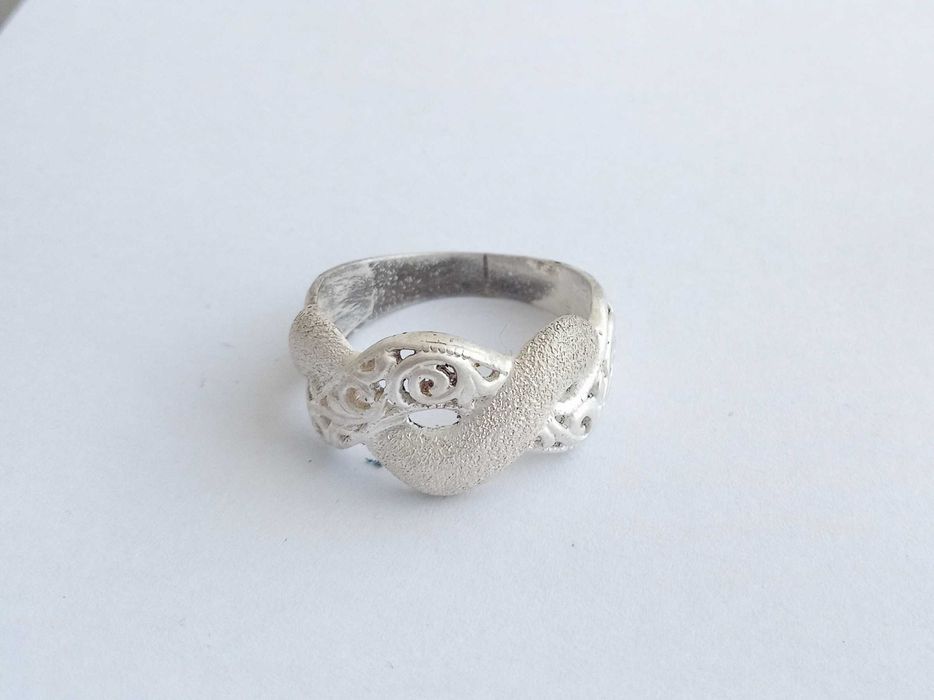 Перстень кольцо ажурне. Розмір 19. Срібло 925 проба. Вінтаж