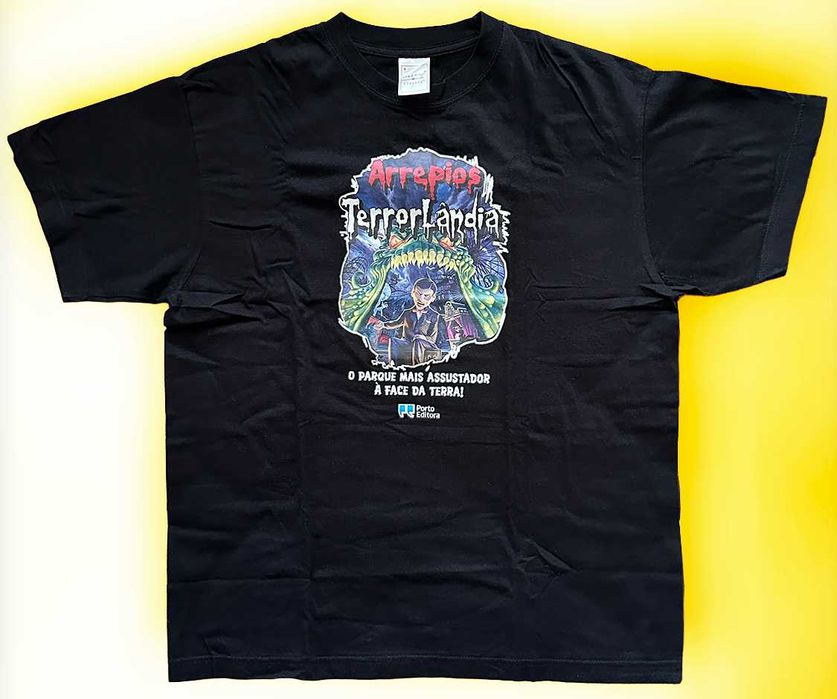 T-Shirt Terrorlândia- Arrepios,  Nova/Rara