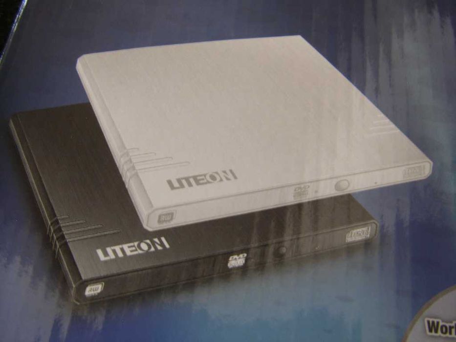 Nagrywarka Liteon zewnętrzna DVD / CD na kabel USB