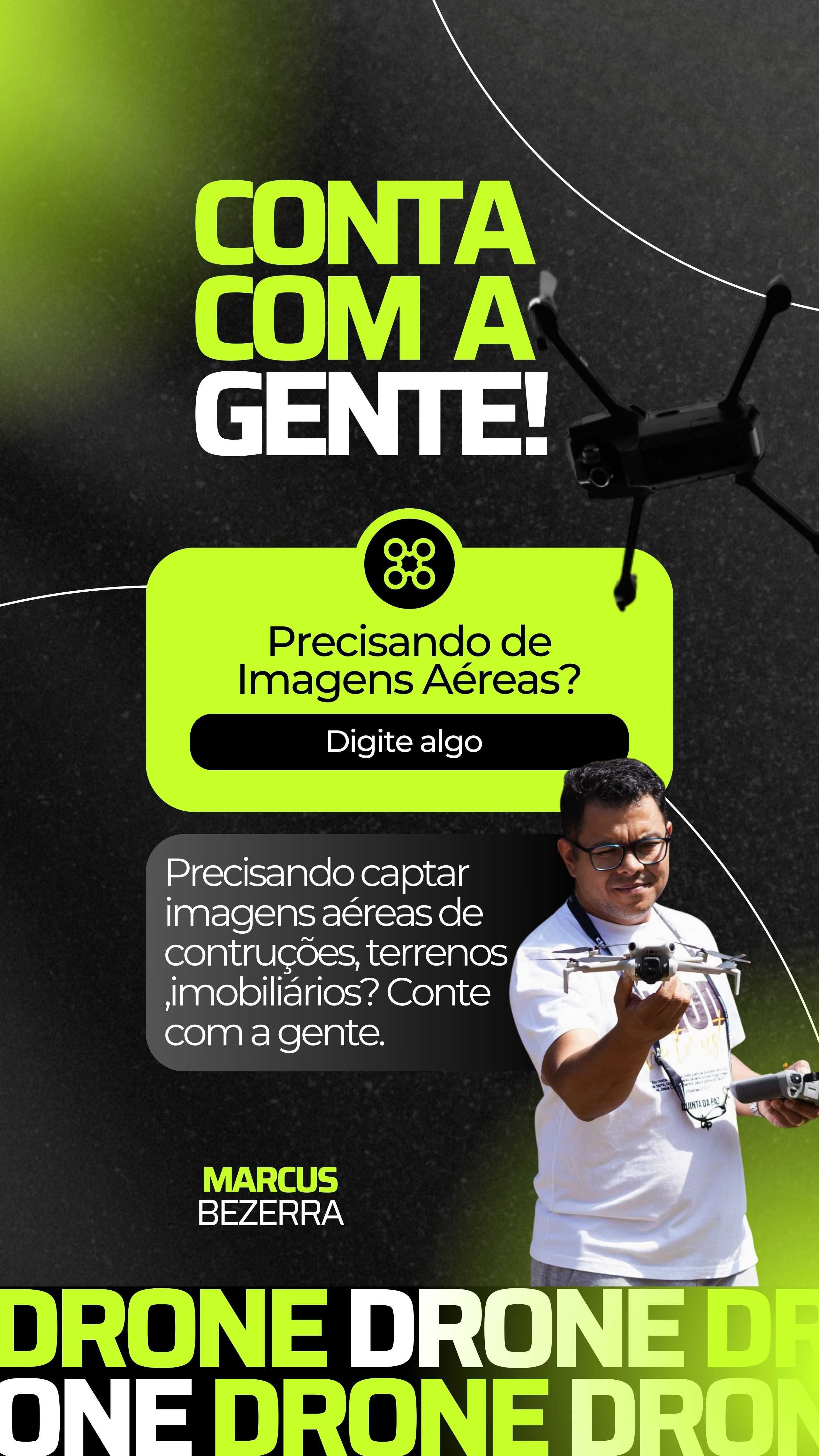 Fotos e Vídeos com Drones