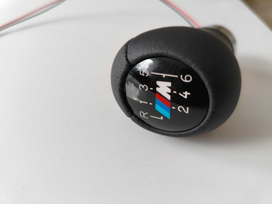 Podświetlana gałka zmiany biegów bmw 6 b