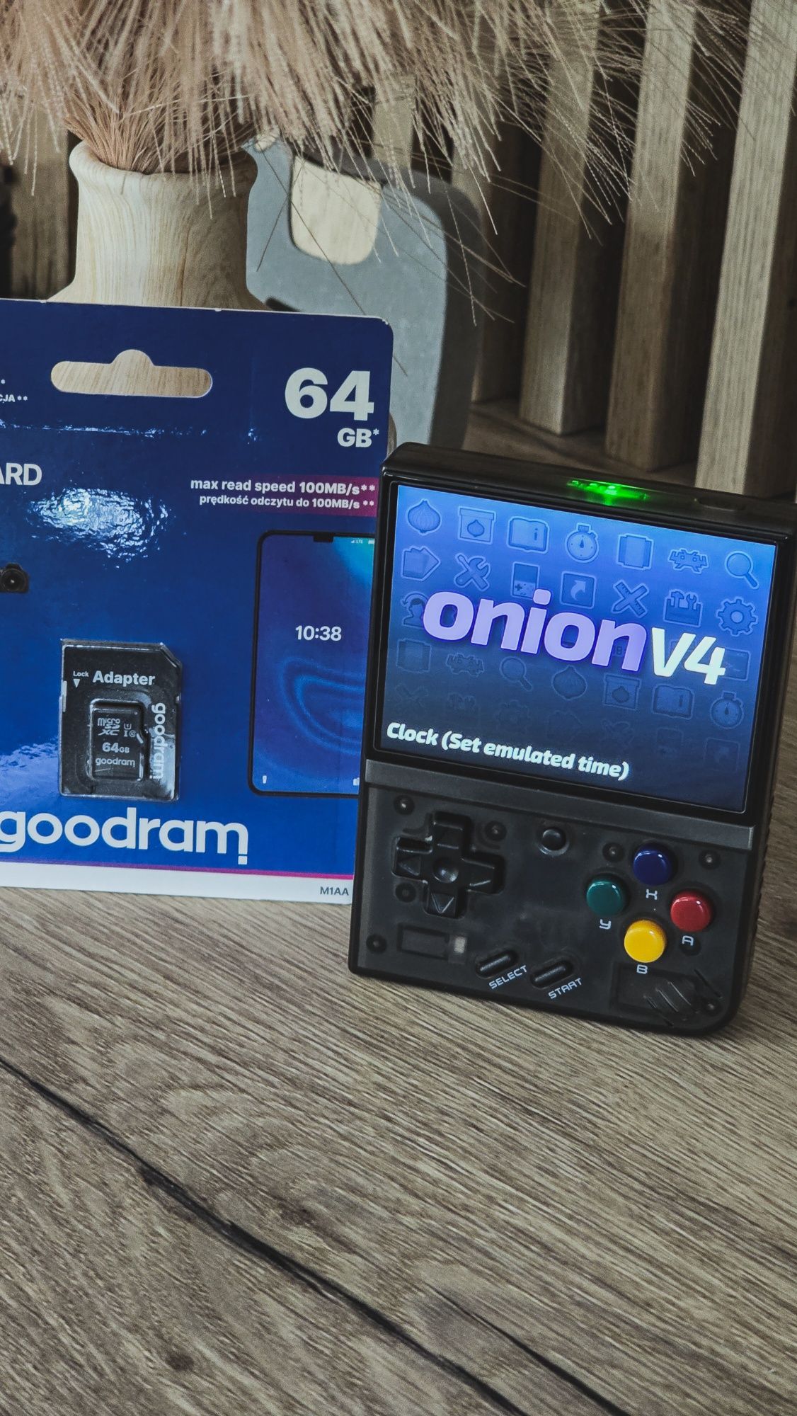 Karta Pamięci 64GB Onion OS!+ver 4.3.1.1 Pasująca do : Miyoo Mini Plus