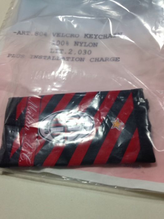 Porta chave, oficial do Milan