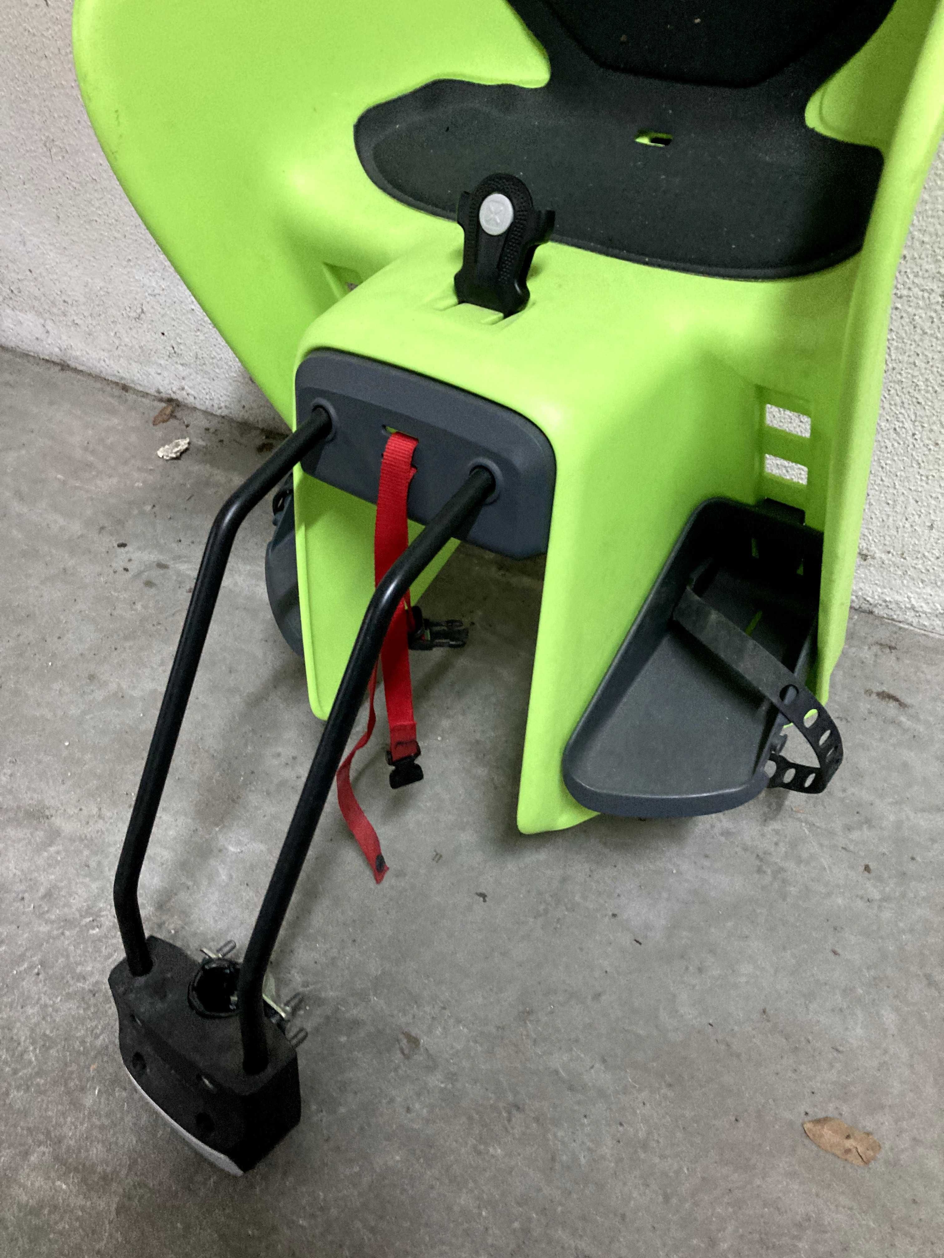 cadeira de bicicleta para transporte de criança