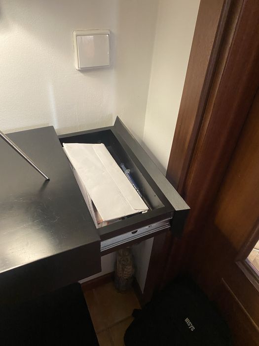 Móvel de entrada em Z