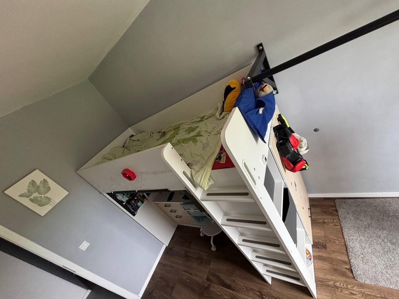 IKEA SMASTAD (łóżko + szafa + biurko) + szafa osobno