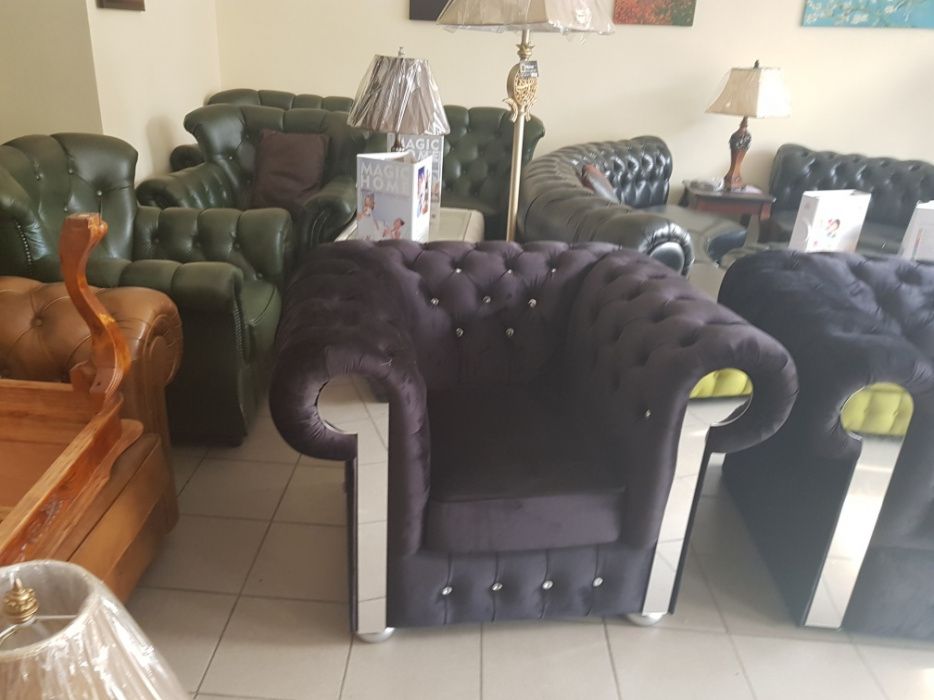 Zestaw Chesterfield Mirrore 3+1+1