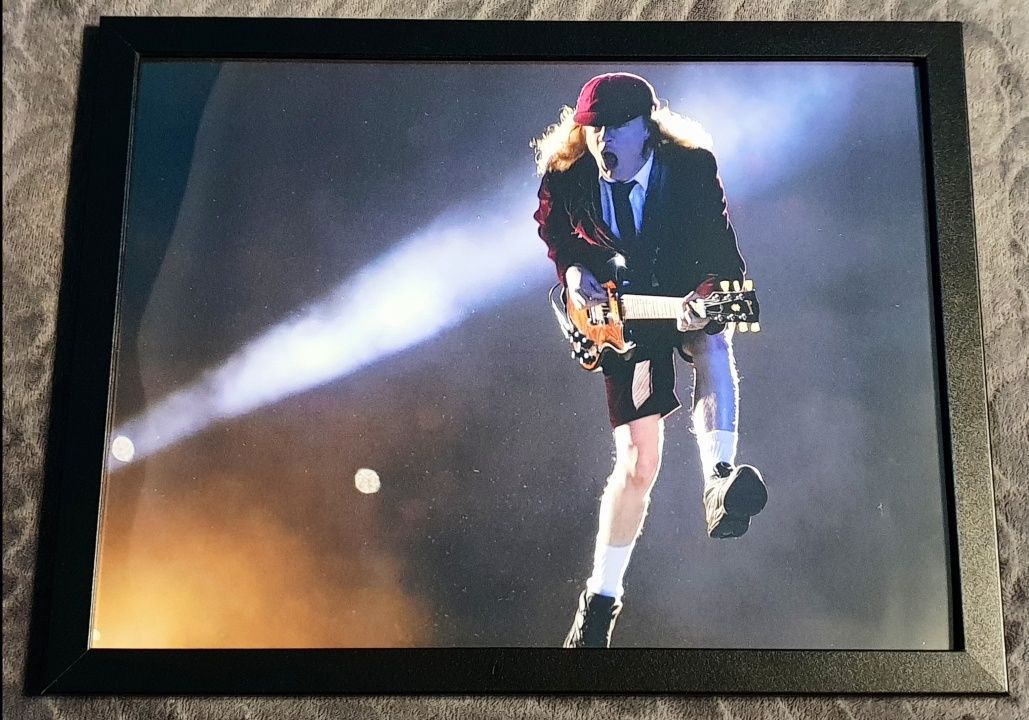 AC/DC Angus Young - Obraz 43x33 Nowy