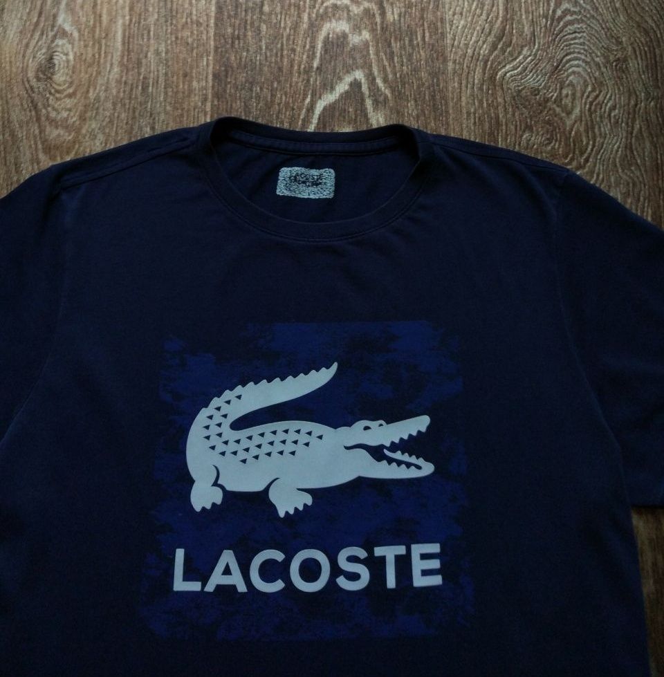 Мужская футболка свитшот худи Lacoste размер M-L