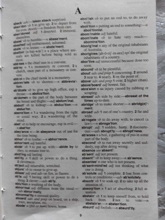 The essential English dictionary