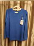 Kobaltowy sweter LXL