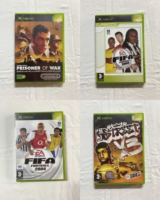 Lote 4x jogos Xbox