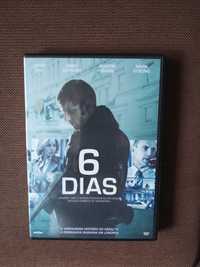 filme dvd original - 6 dias - novo