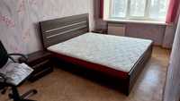 Кровать двуспальна соломия